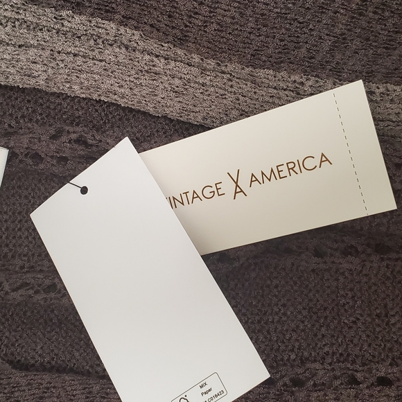 [Vintage American Blues] Grey Cardigan - Picture 8 of 9